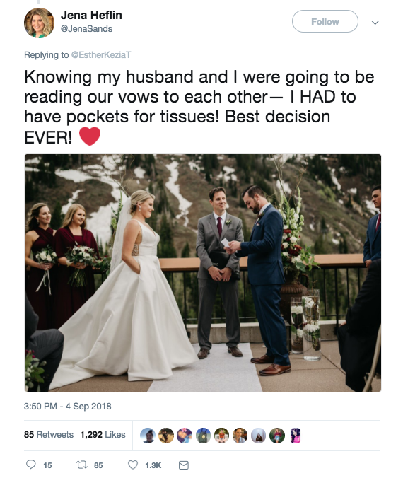 Instagram post. Source: weddingideasmag.com